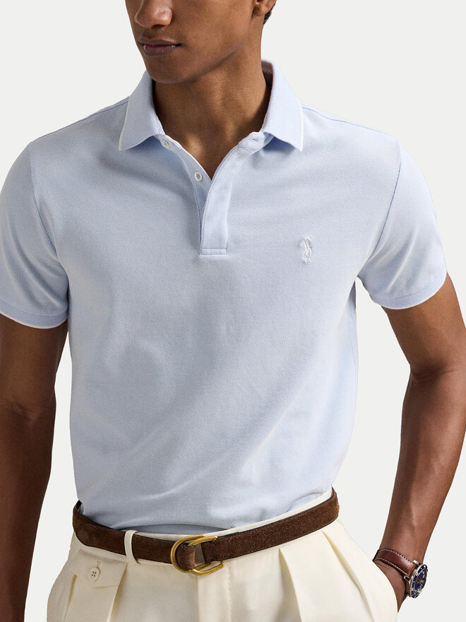 Polo Ralph Lauren Polo Ralph Lauren Poloshirt 710963494004 Himmelblau Custom Slim Fit
