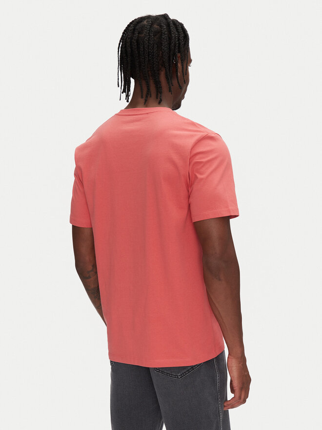 Wrangler Wrangler T-Shirt Sign Off 112362687 Rot Regular Fit