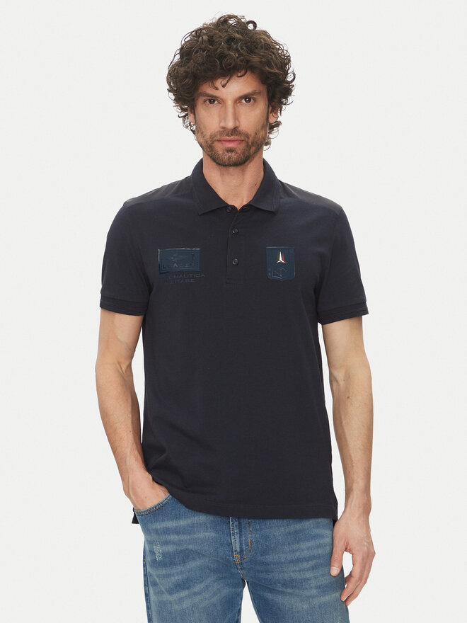 Aeronautica Militare Aeronautica Militare Pólóing 251PO1854J593 Sötétkék Regular Fit
