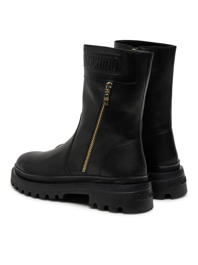 LOVE MOSCHINO Боти LOVE MOSCHINO JA24245G0LIA0000 Черен