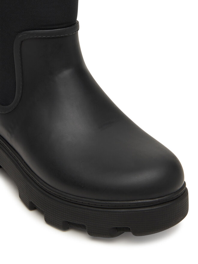 Tommy Hilfiger Botas de agua Tommy Hilfiger Flag Long Warm Lining FW0FW08973 Negro