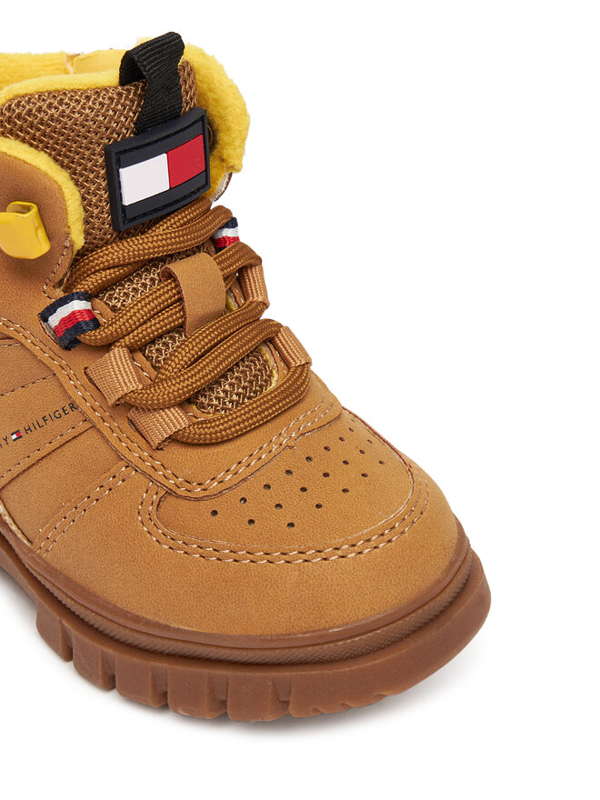 Tommy Hilfiger Schnürstiefeletten Tommy Hilfiger T1X5-34127-1696206 Braun