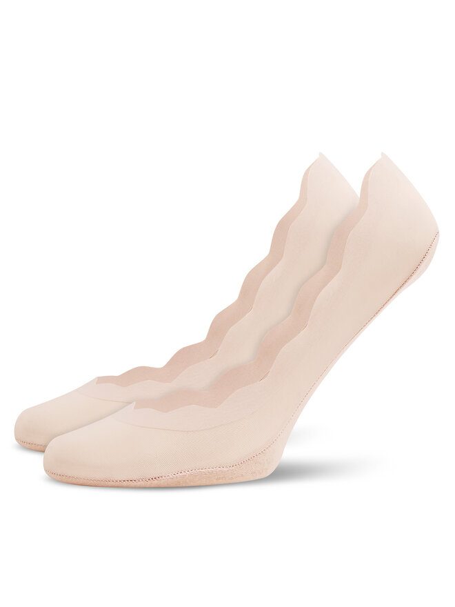 Jenny Fairy 3er-Set Damen Sneakersocken Jenny Fairy 4WB-009-SS24 Rosa