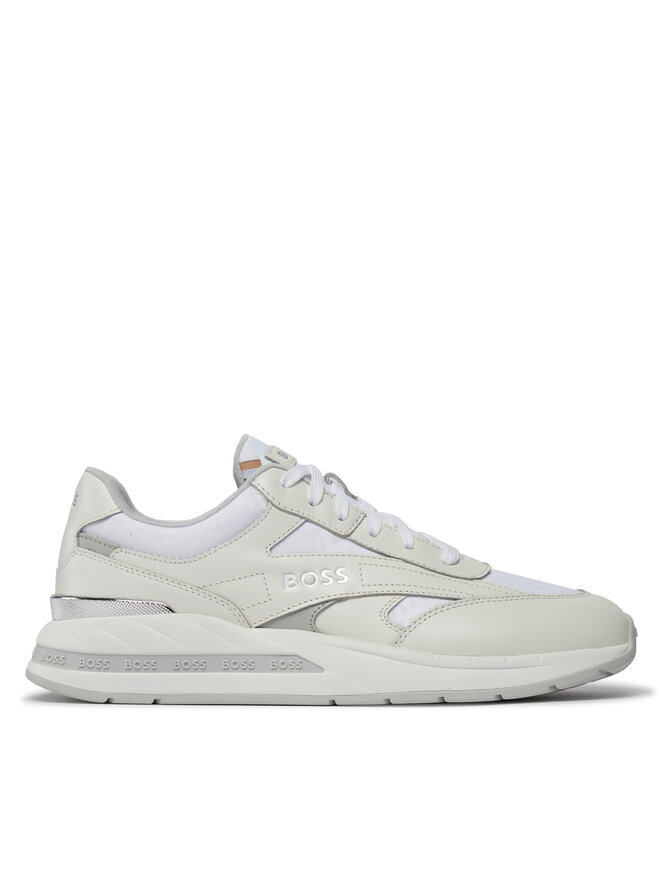 Sneakersy Boss Kurt 50502901 10251947 01 Bia y eobuwie .pl