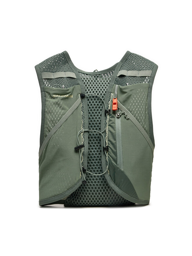 Salomon Яке без ръкави за бягане Salomon Active Skin 4 No Flasks LC2205600 Зелен