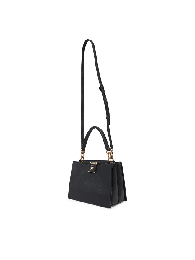 Tommy Hilfiger Bolso Tommy Hilfiger Th Her Mini Tote AW0AW17190 Negro