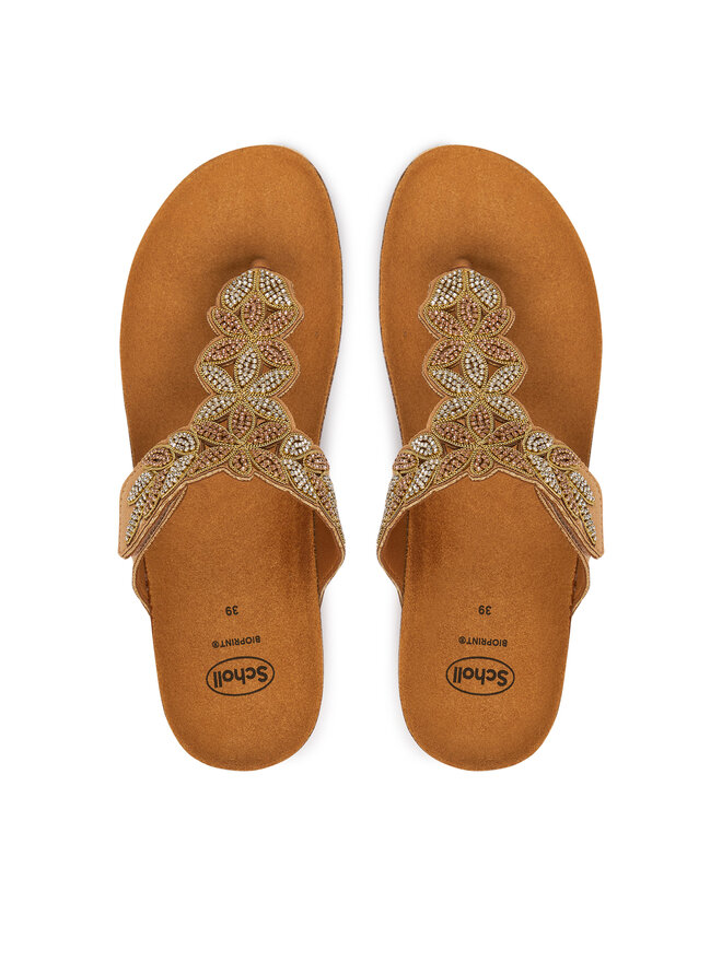 Scholl Zehentrenner Scholl Otranto Flip-Flop MF00695 Braun