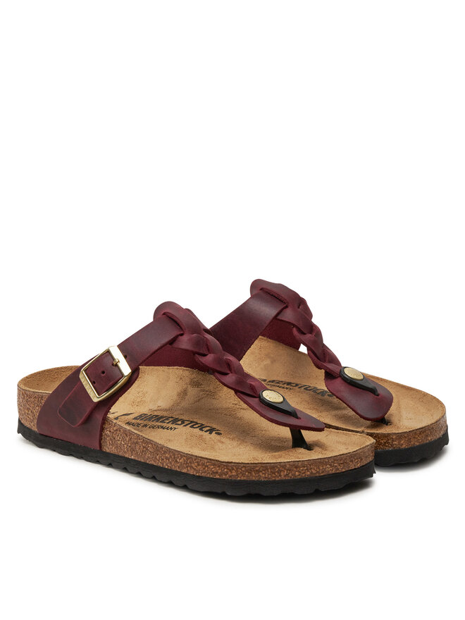Birkenstock В'єтнамки Birkenstock Gizeh Braided 1027930 Бордовий