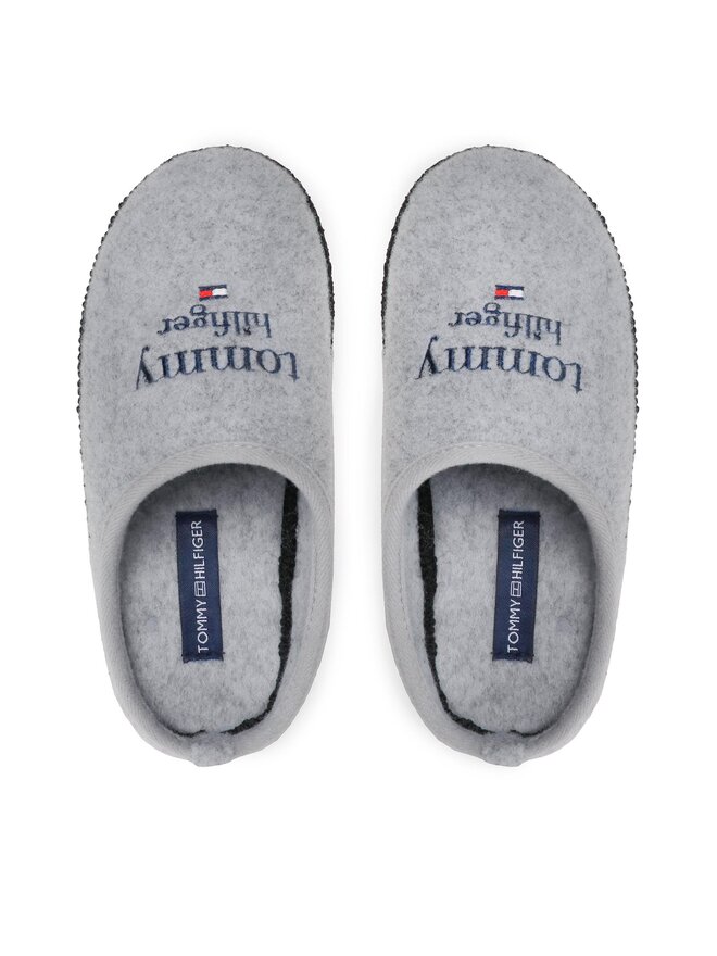 Tommy Hilfiger Papuci de casă Tommy Hilfiger Indoor Slipper T3B0-32556-1506 M Gri