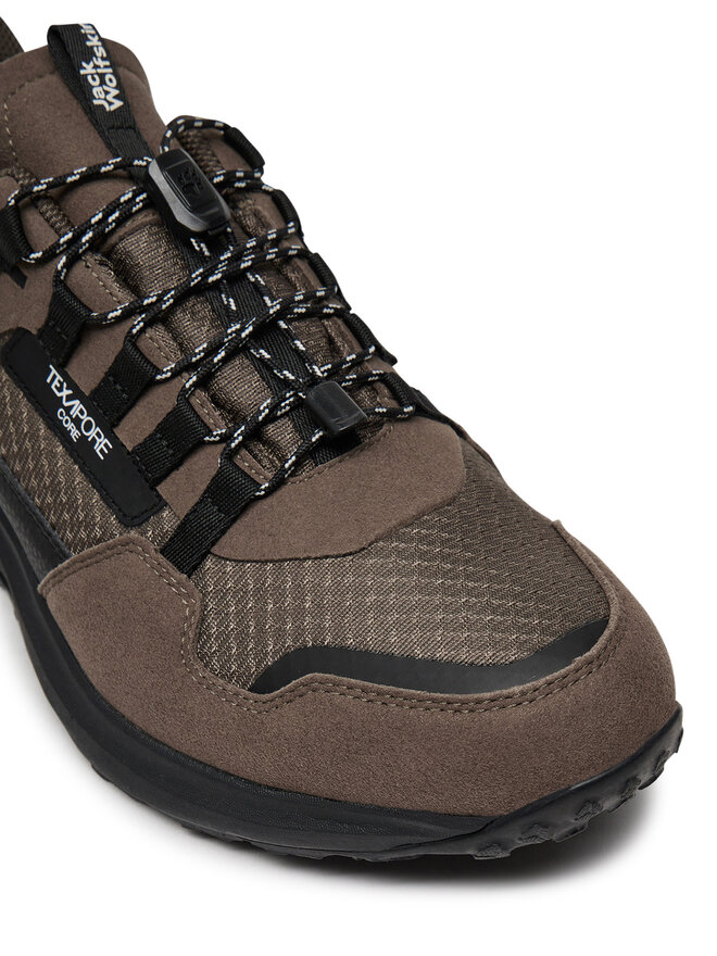 Jack Wolfskin Trekkingi Jack Wolfskin Dromoventure Athletic Texapore Low M A63297 Brązowy
