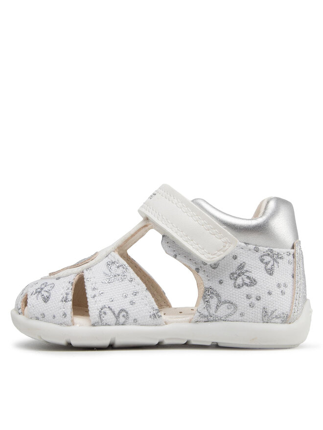 Geox Sandály Geox B Elthan G. C B251QC 0AW54 C0007 Bílá