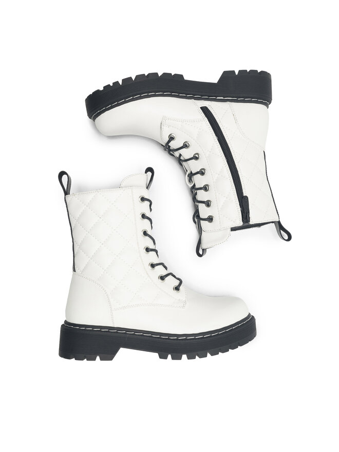 DeeZee Trapper stila apavi DeeZee CS5587-12 Balts