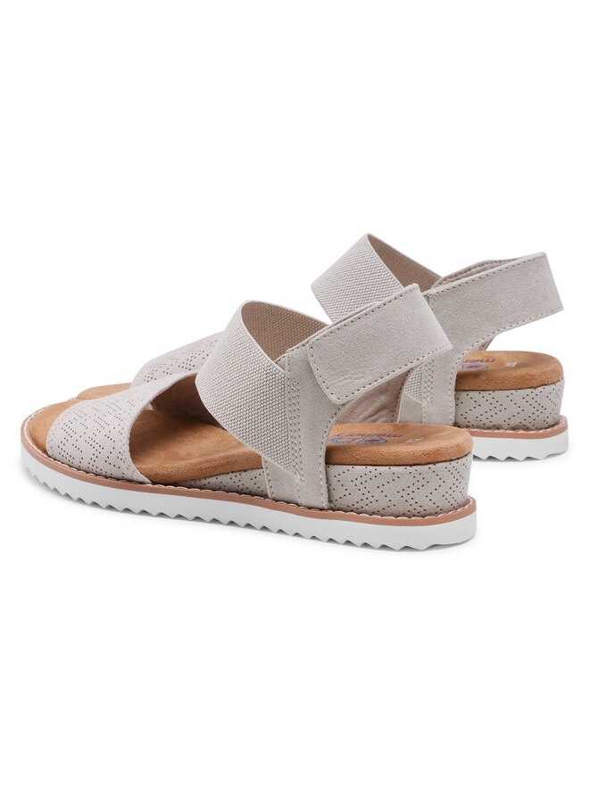 Skechers Sandalen Skechers BOBS Desert Kiss 31440/OFWT Beige