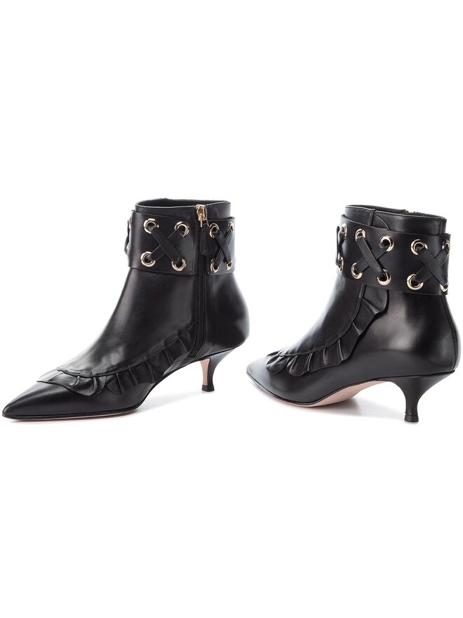 Red Valentino Μποτάκια Red Valentino QQ2S0B27 Μαύρο