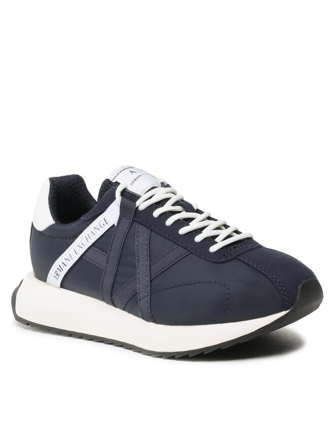 Снікерcи Armani Exchange XUX150 XV608 K568 Cиній | evzuttya.com.ua