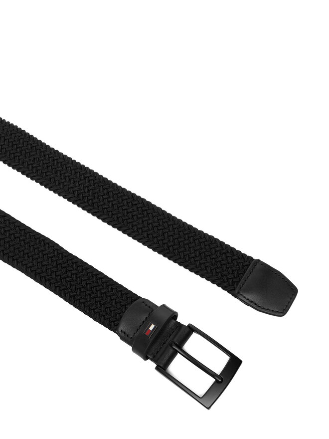 Tommy Hilfiger Herrengürtel Tommy Hilfiger Adan 3.5 Elastic AM0AM13824 Schwarz