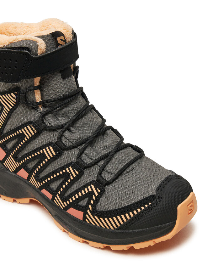 Salomon Μπότες Χιονιού Salomon Xa Pro V8 Winter Cswp J L47780000 Μαύρο