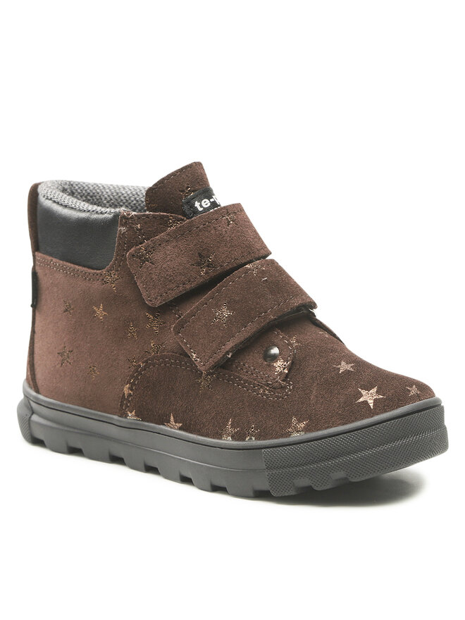 Mrugała Botines planos Mrugała Janu 6304/2-03 Marrón