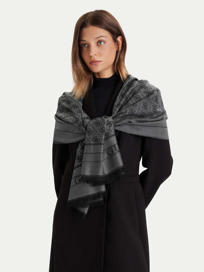 Guess Πασμίνα Guess AM9530 POL03sz Γκρι