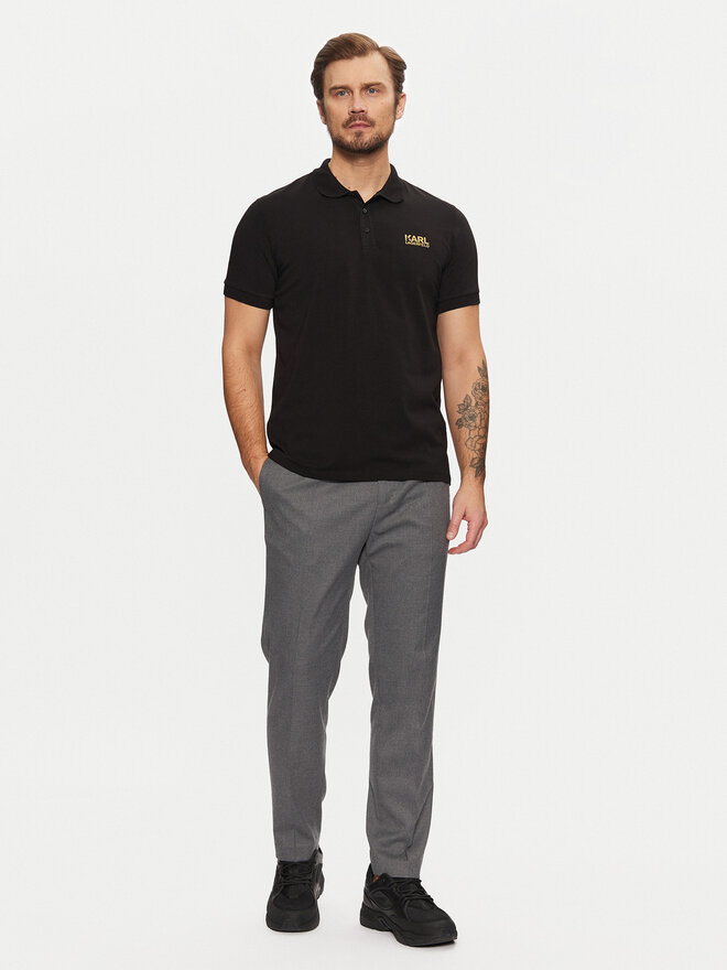 KARL LAGERFELD KARL LAGERFELD Polo 745088 551235 Negro Regular Fit