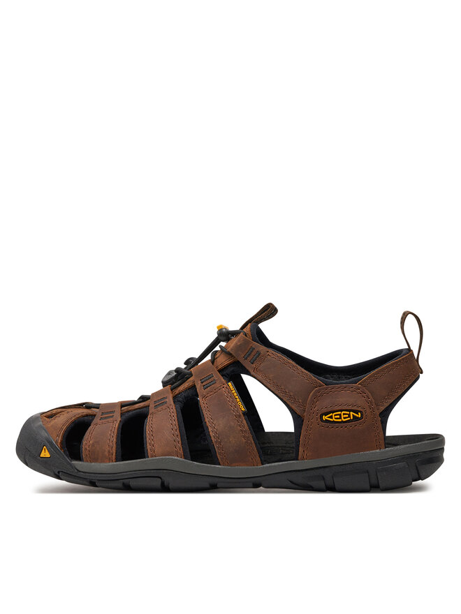 Keen Sandali Keen Clearwater Cnx Leather 1013106 Marrone