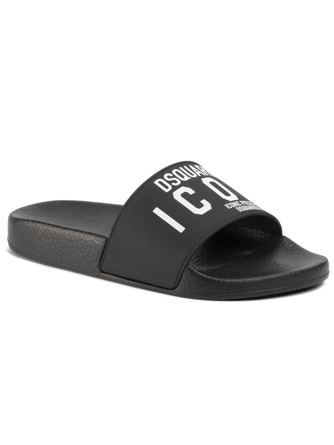 Ciabatte Dsquared2 Slides FFW0006 17200001 2124 Nero escarpe