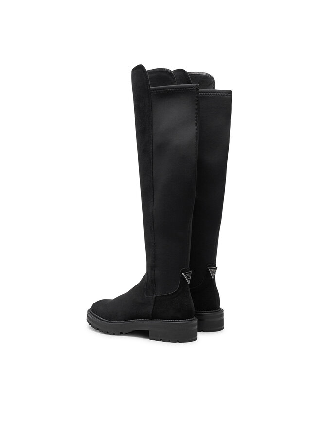 Guess Kozaki Guess Carmen FLFCAR SUE11 Czarny