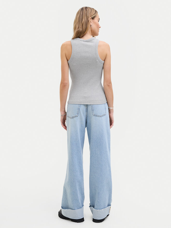 JJXX JJXX Top 12224661 Grau Rib Fit