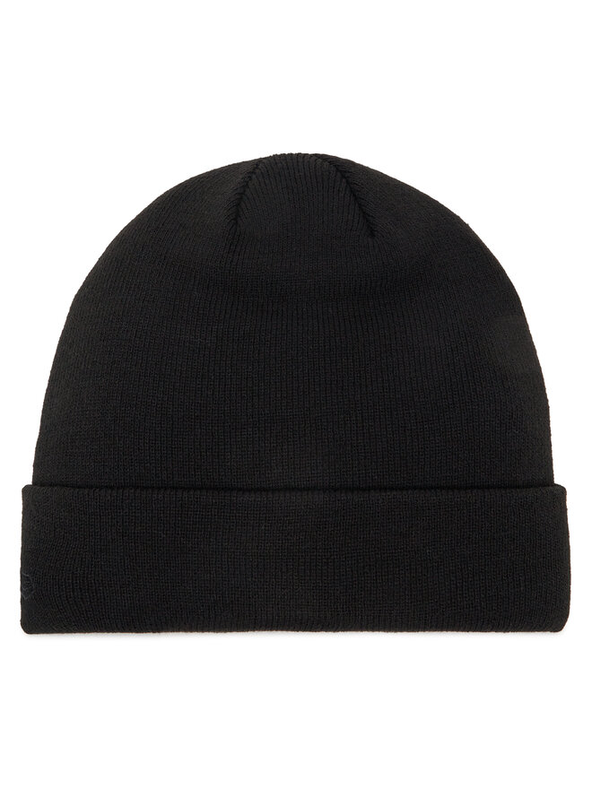New Era Шапка New Era New York Yankees Metallic Badge Black Cuff Knit Beanie 60424815 Черен