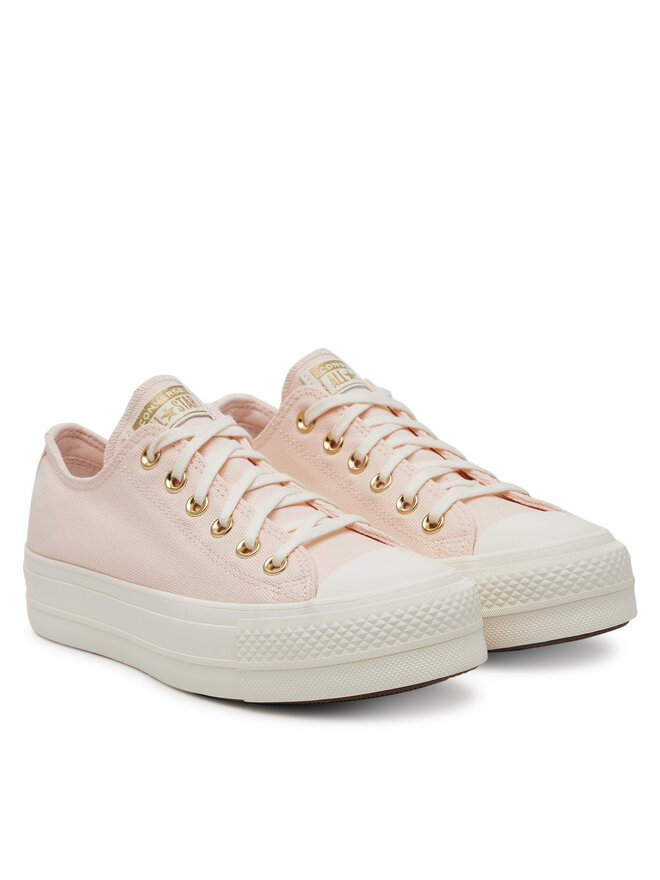 Converse Scarpe da ginnastica Converse Chuck Taylor All Star Lift Platform Gold A12584C Rosa