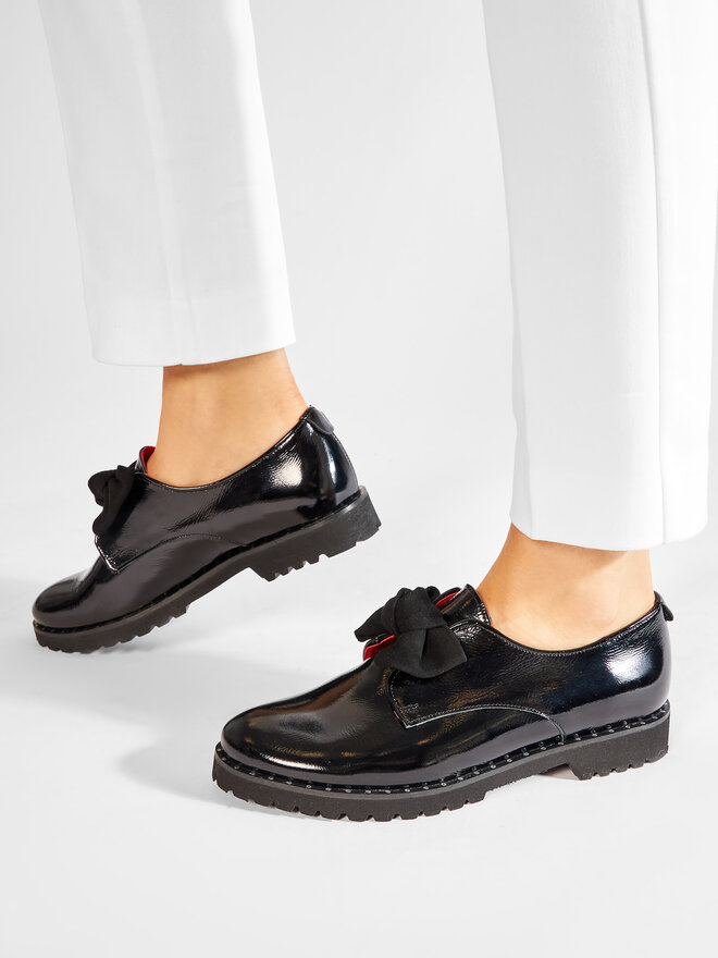 Karino Oxfords Karino 2956/090-P Μαύρο