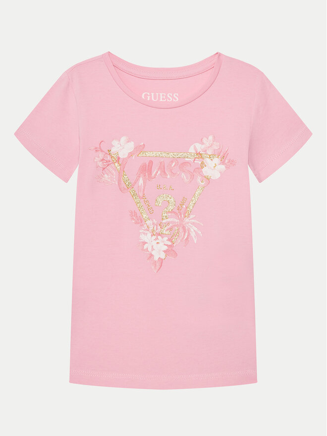 Guess Guess Camiseta K5GI14K6YW4 Rosa Regular Fit