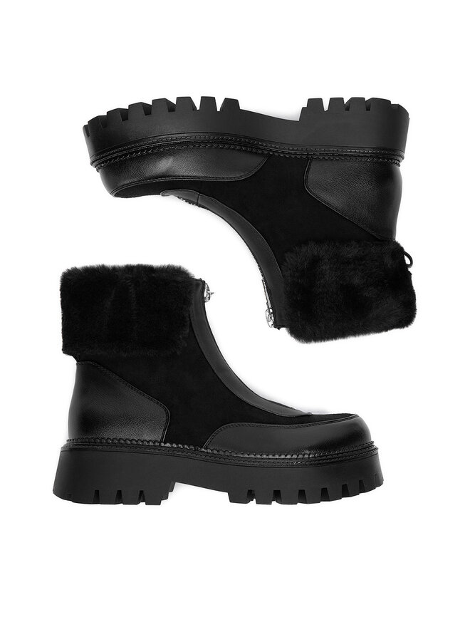 DeeZee Botine DeeZee 19001-1 Negru