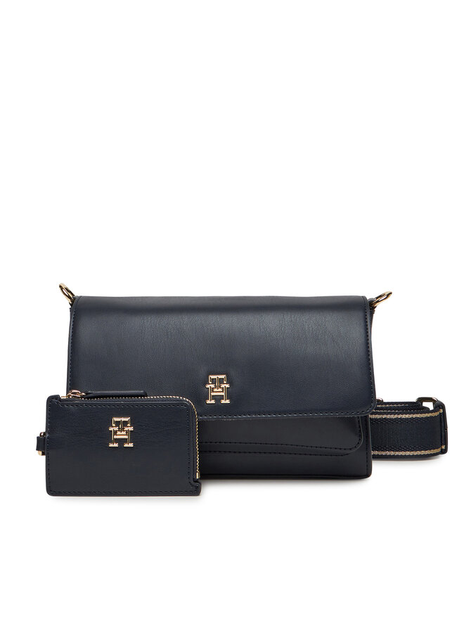 Tommy Hilfiger Kabelka Tommy Hilfiger Th Joy Crossover AW0AW16813 Tmavomodrá