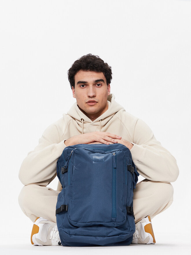 Jack Wolfskin Hátizsák Jack Wolfskin Berkeley De Luxe 2530002 Kék