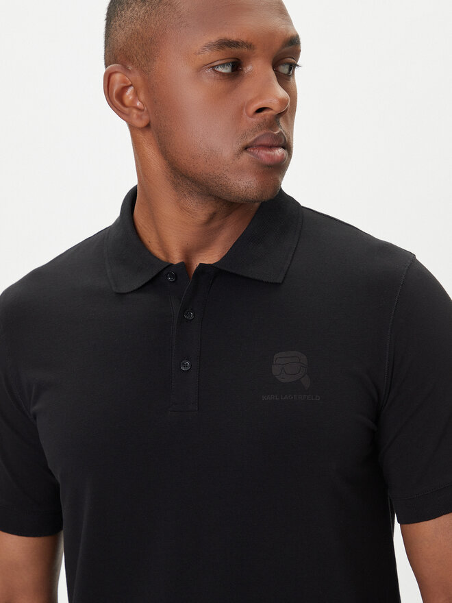 KARL LAGERFELD KARL LAGERFELD Polo 745015 554221 Negro Regular Fit