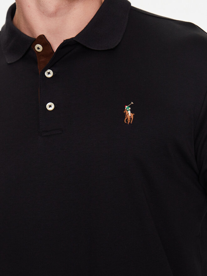 Polo Ralph Lauren Polo Ralph Lauren Poloshirt 710671785002 Schwarz Slim Fit