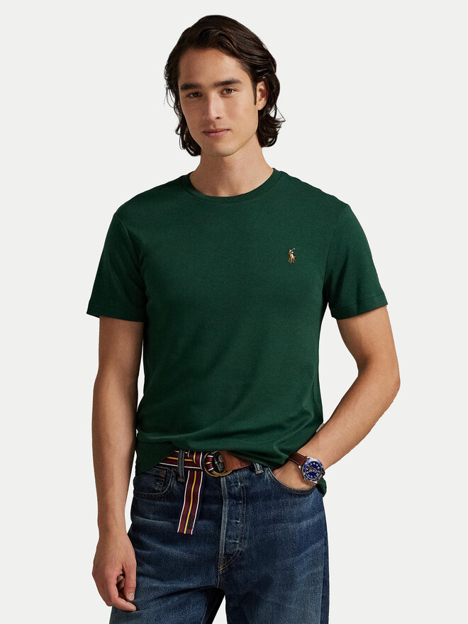 Polo Ralph Lauren Polo Ralph Lauren Camiseta 710740727099 Verde Custom Slim Fit