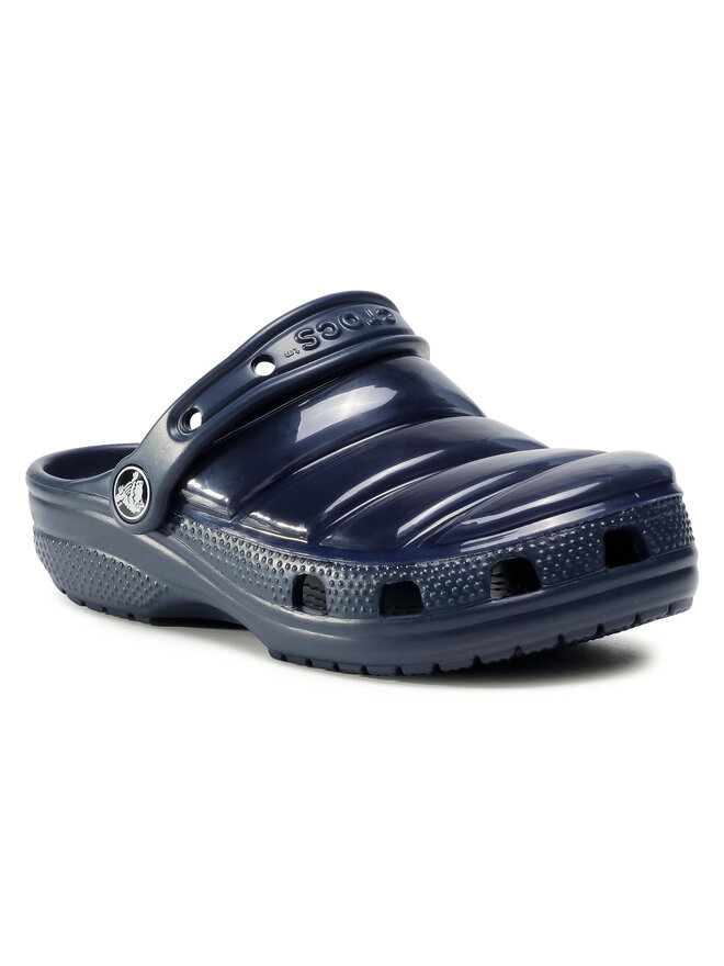 Crocs Παντόφλες Crocs Classic Noe Puff Clog K 206647 Σκούρο μπλε