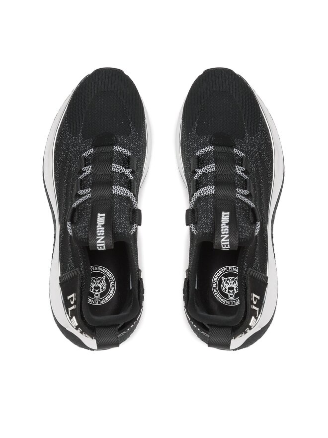 Plein Sport Sneakersy Plein Sport The Iron Tiger Gen.X.02 SACS USC0429 STE003N Czarny