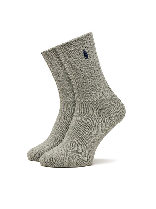 Polo Ralph Lauren Skarpety wysokie damskie Polo Ralph Lauren 455846847013 Szary
