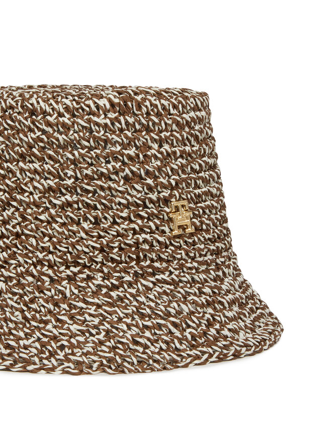 Tommy Hilfiger Cappello Tommy Hilfiger Premium Beach Bucket AW0AW17136 Beige