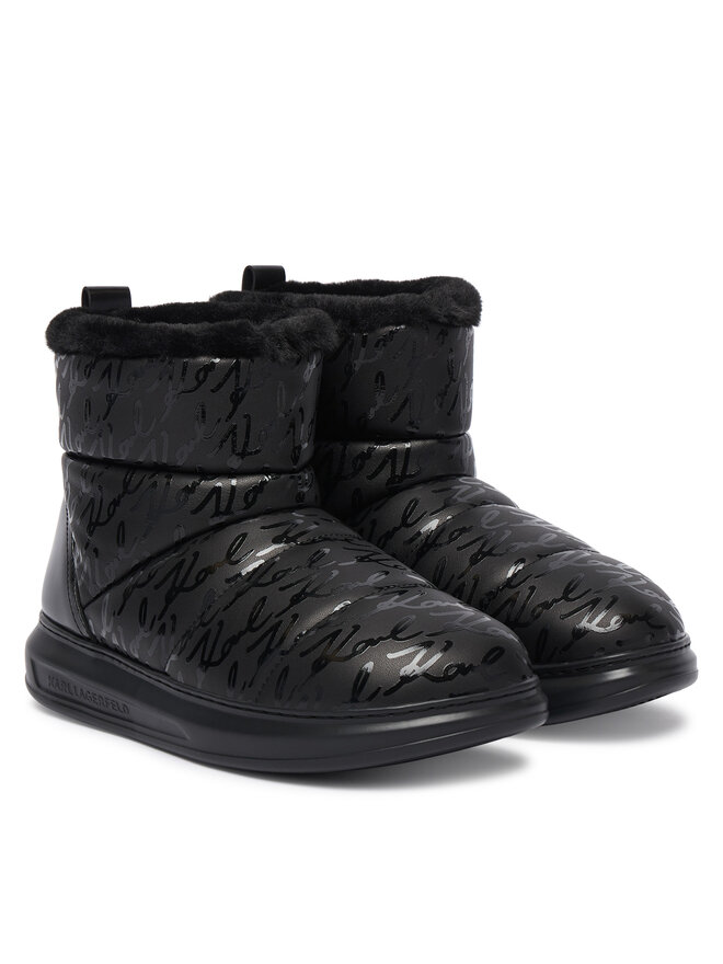 KARL LAGERFELD Schneeschuhe KARL LAGERFELD Kapri Kosi KL44558W Schwarz