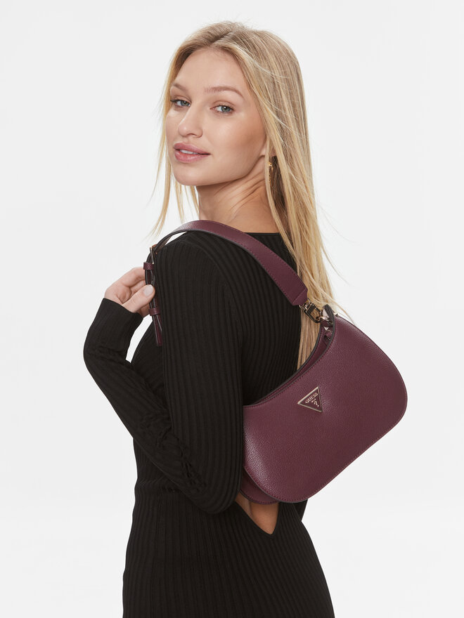Guess Ročna torba Guess Meridian (BG) Mini-Bags HWBG87 78720 Vijolična