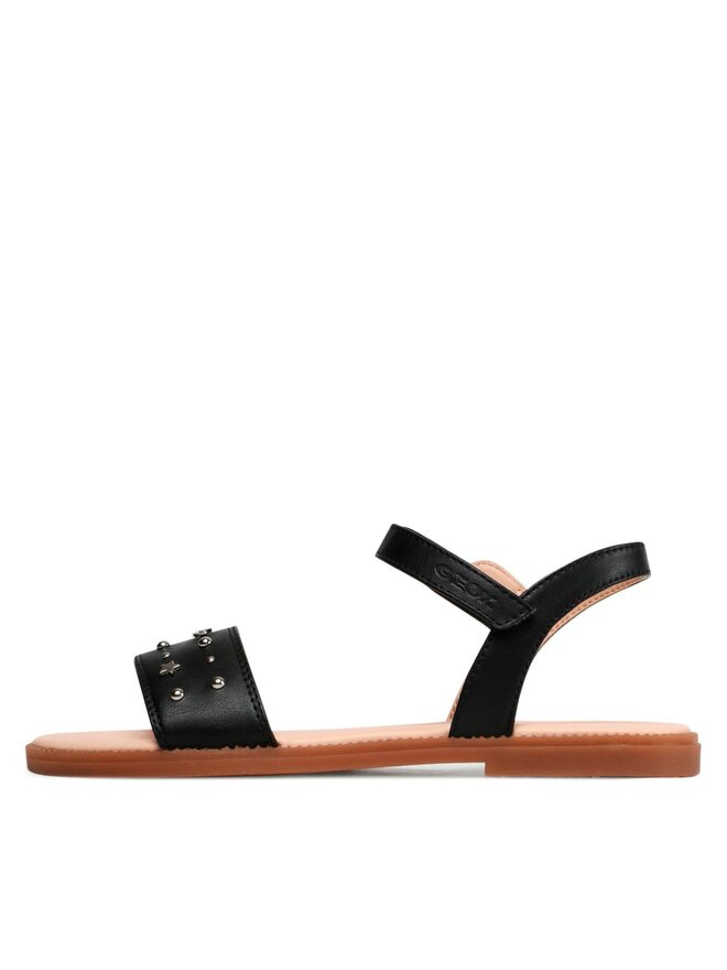 Geox Sandály Geox J S.Karly G. H J2535H 000BC C9999 S Černá