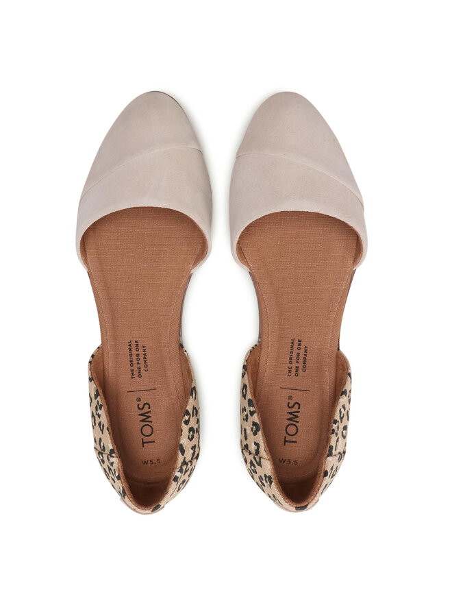Toms Туфлі Toms Jutti D'Orsay 10016385 Бежевий