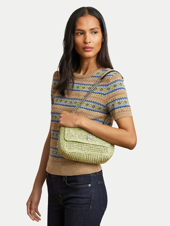 LAUREN RALPH LAUREN Ročna torba LAUREN RALPH LAUREN Sophee 431966865003 Zelena