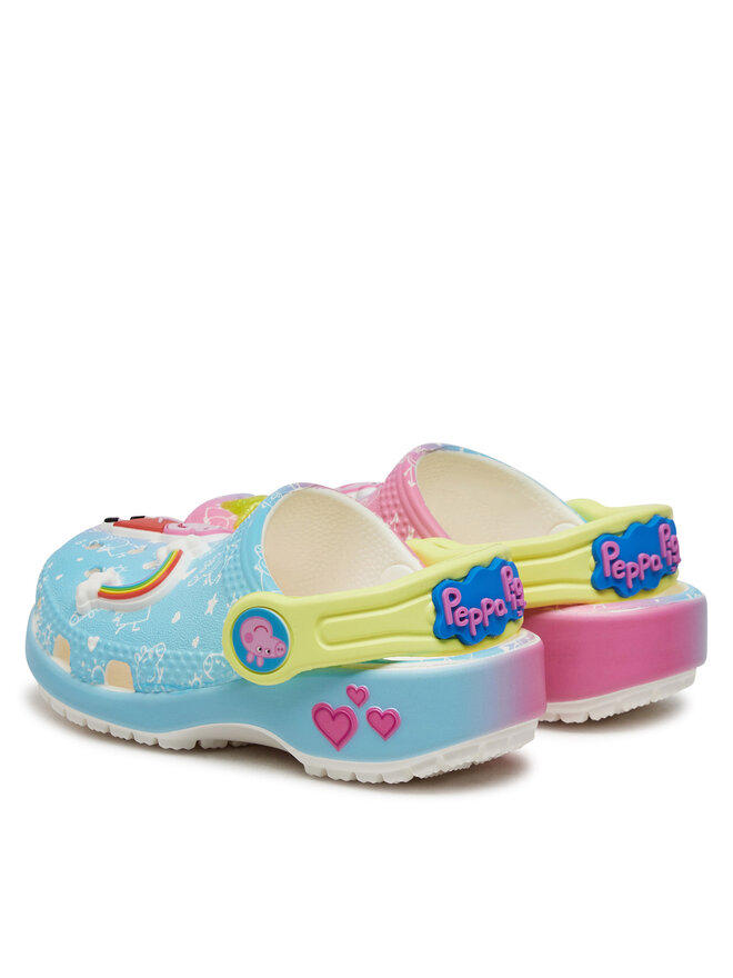 Crocs Pantoletten Crocs Classic Peppa Pig Clog T 210476 Weiß
