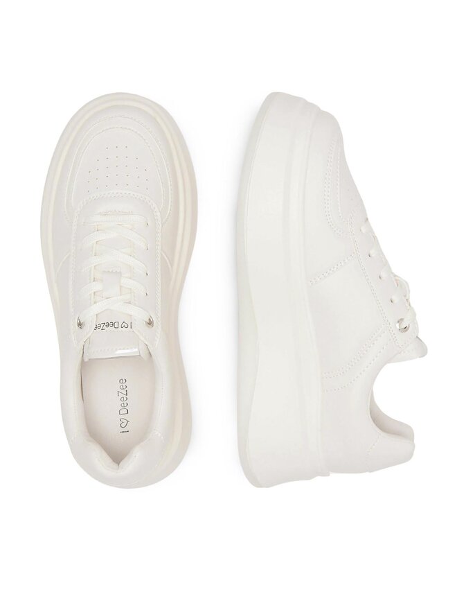 DeeZee Αθλητικά DeeZee ADAMANTIA WFA2603-01 Λευκό