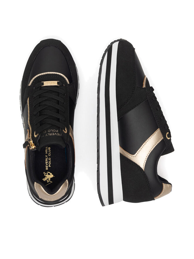 Beverly Hills Polo Club Sneakersy Beverly Hills Polo Club V12-694 Čierna